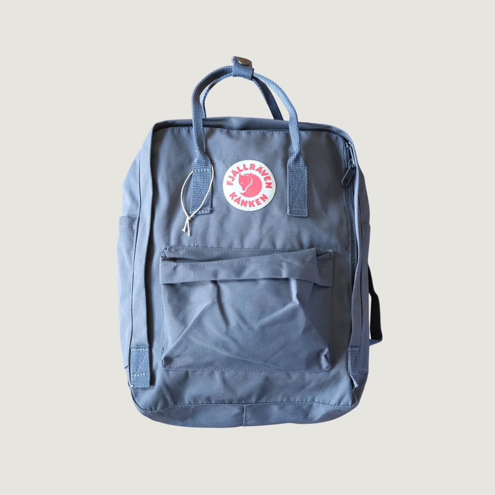 Fjallraven Kanken Backpack Super Cool Grey Vinylon F 16L Everyday Outdoor